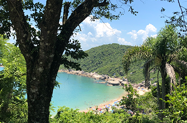 Conheça a praia da Tainha em Bombinhas